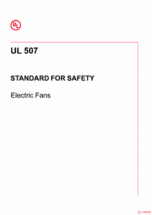 UL 507 PDF UL 507 PDF